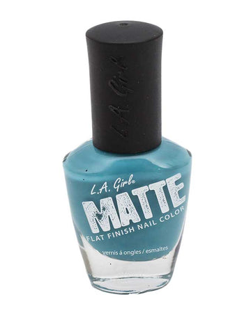 LA GIRL Matte Finish Nail Color - Sky Blue